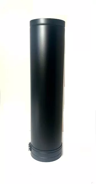 Lige rør 1000 mm Ø150/250 mm SORT