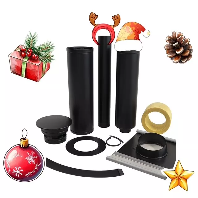 Skorstenspakke 3,5 meter Ø15/250