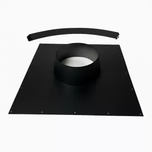 Inddækning til tagpap Ø250 0 - 9* med kegle 